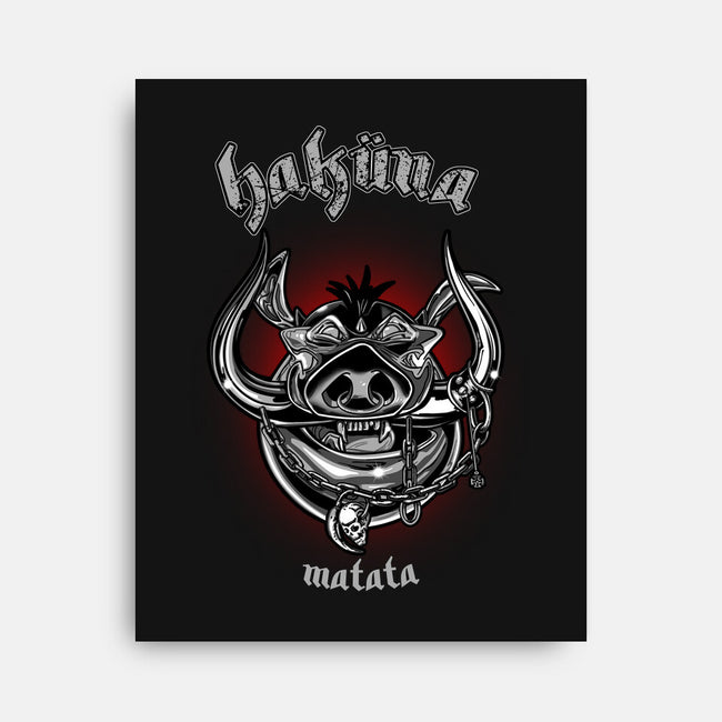 Hakuna-None-Stretched-Canvas-Roni Nucleart