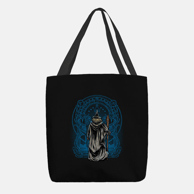 Speak Friend And Enter-None-Basic Tote-Bag-glitchygorilla