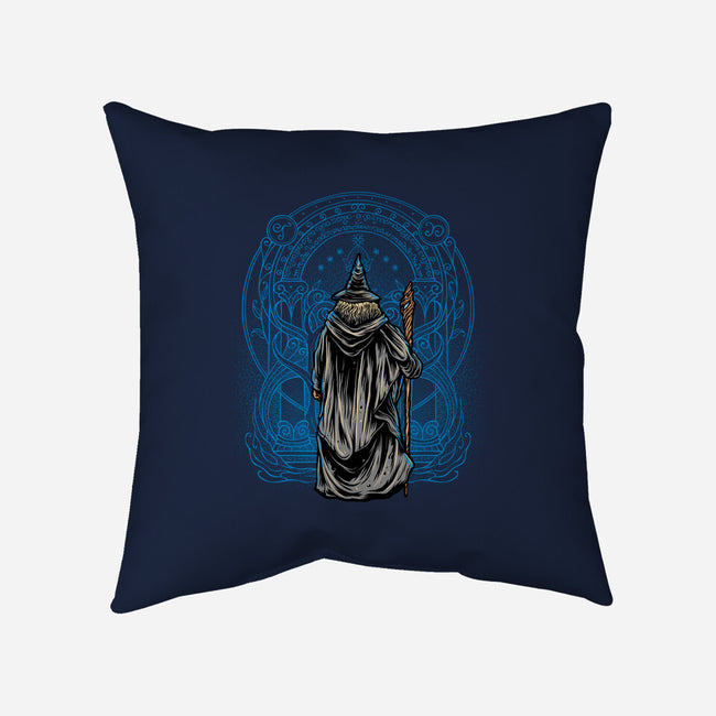 Speak Friend And Enter-None-Removable Cover w Insert-Throw Pillow-glitchygorilla