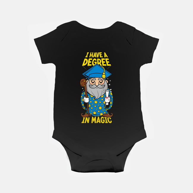 A Degree In Magic-Baby-Basic-Onesie-krisren28