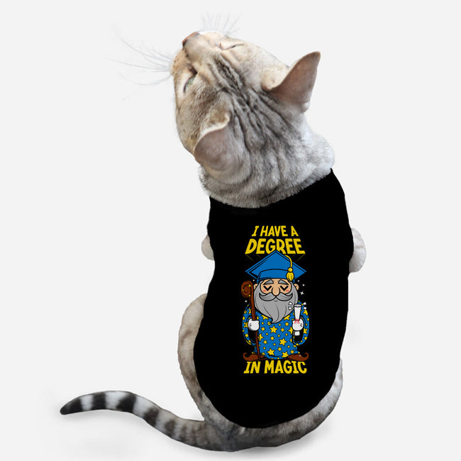 A Degree In Magic-Cat-Basic-Pet Tank-krisren28