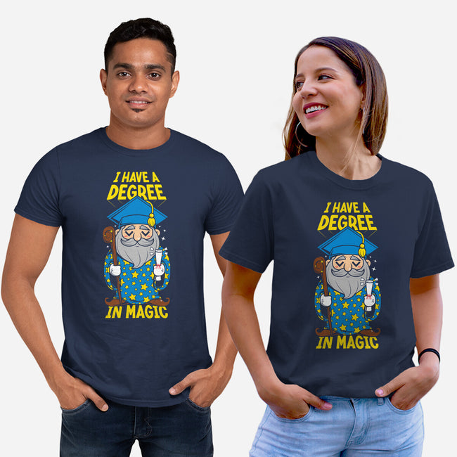 A Degree In Magic-Unisex-Basic-Tee-krisren28