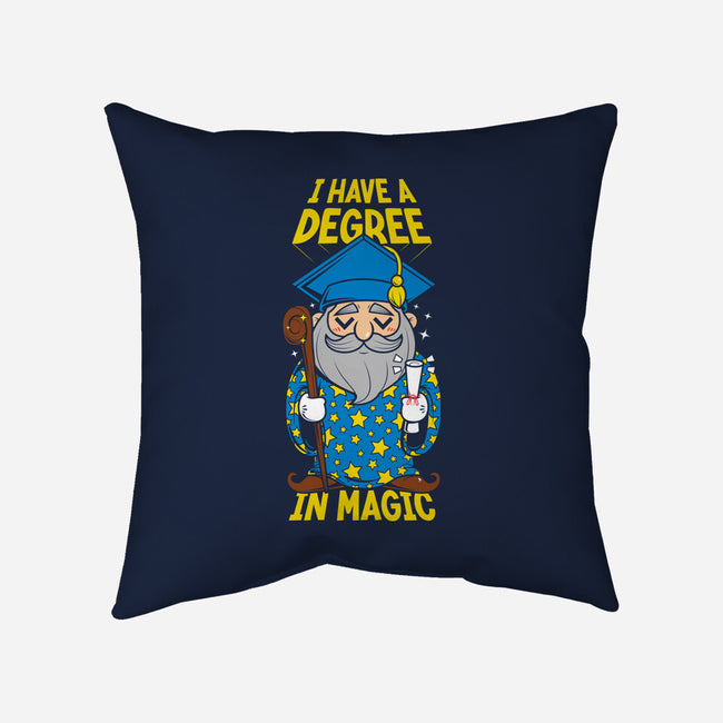 A Degree In Magic-None-Removable Cover-Throw Pillow-krisren28