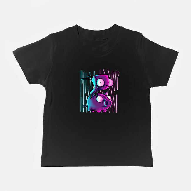 Hog Neon Rider-Baby-Basic-Tee-nickzzarto