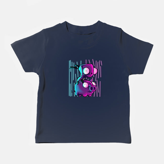 Hog Neon Rider-Baby-Basic-Tee-nickzzarto