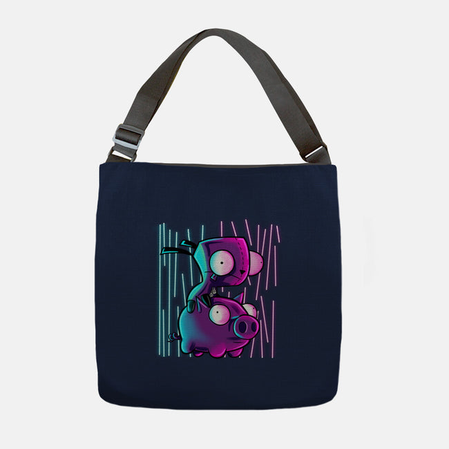 Hog Neon Rider-None-Adjustable Tote-Bag-nickzzarto