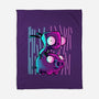 Hog Neon Rider-None-Fleece-Blanket-nickzzarto