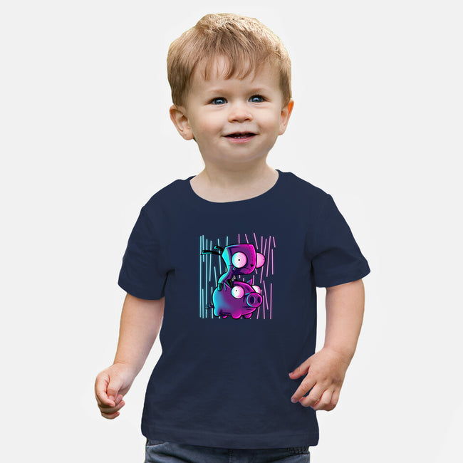 Hog Neon Rider-Baby-Basic-Tee-nickzzarto