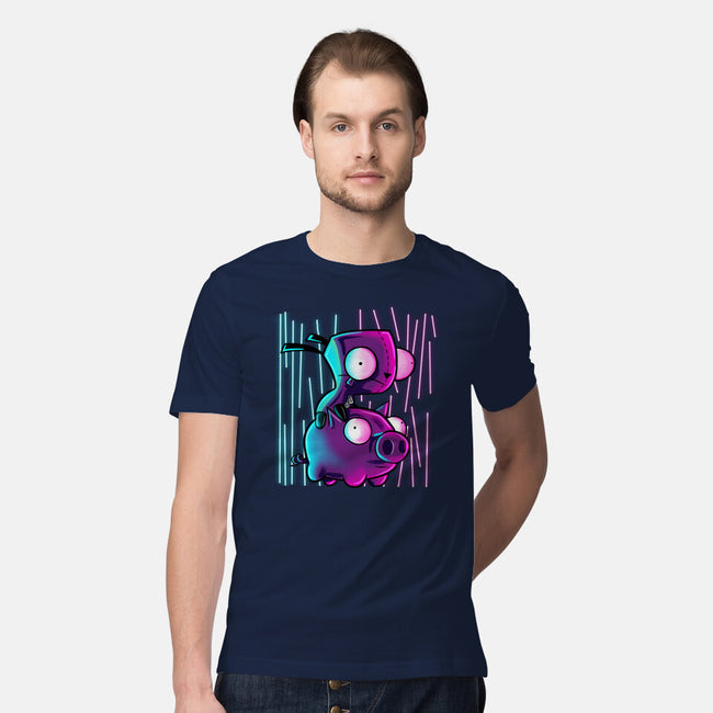 Hog Neon Rider-Mens-Premium-Tee-nickzzarto