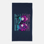 Hog Neon Rider-None-Beach-Towel-nickzzarto