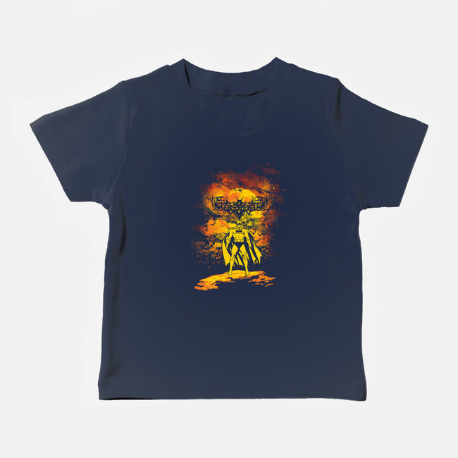 Bat Night-Baby-Basic-Tee-dalethesk8er