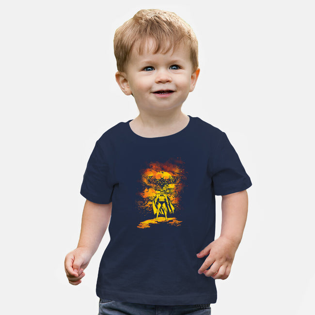 Bat Night-Baby-Basic-Tee-dalethesk8er