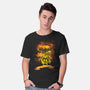 Bat Night-Mens-Basic-Tee-dalethesk8er