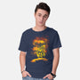 Bat Night-Mens-Basic-Tee-dalethesk8er