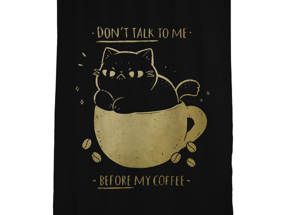 Angry Cat Before Coffee