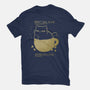 Angry Cat Before Coffee-Womens-Basic-Tee-xMorfina