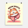 Meow-maste-None-Matte-Poster-fanfreak1