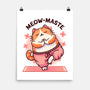 Meow-maste-None-Matte-Poster-fanfreak1