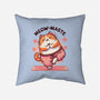 Meow-maste-None-Removable Cover-Throw Pillow-fanfreak1