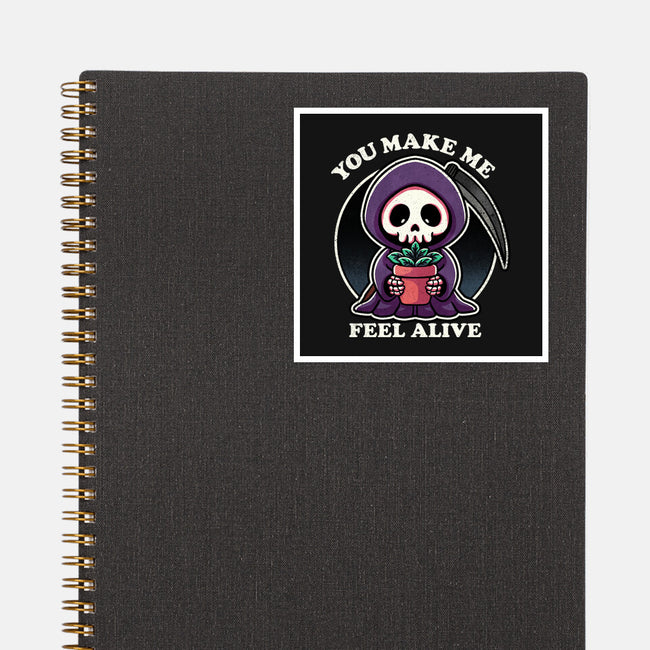 Feeling Alive-None-Glossy-Sticker-fanfreak1