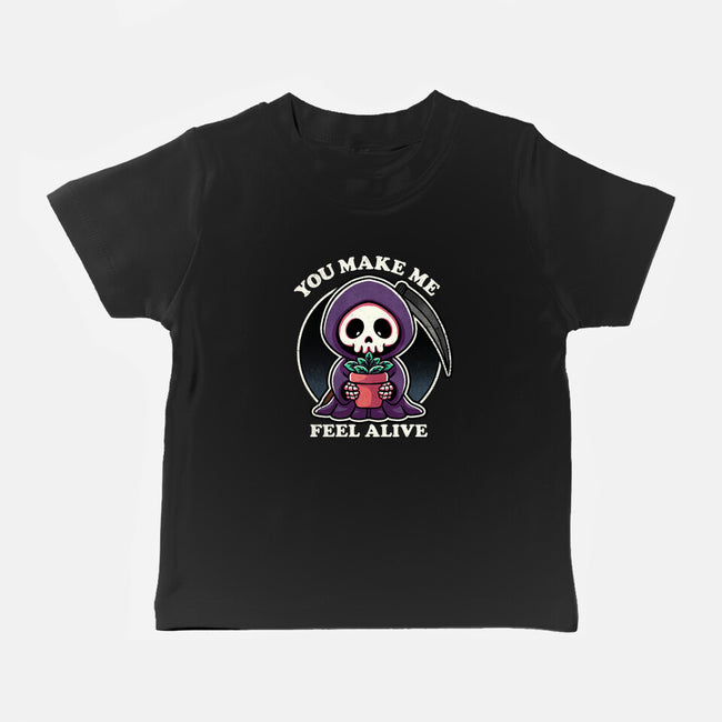 Feeling Alive-Baby-Basic-Tee-fanfreak1