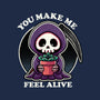 Feeling Alive-None-Removable Cover-Throw Pillow-fanfreak1