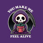 Feeling Alive-Womens-Fitted-Tee-fanfreak1