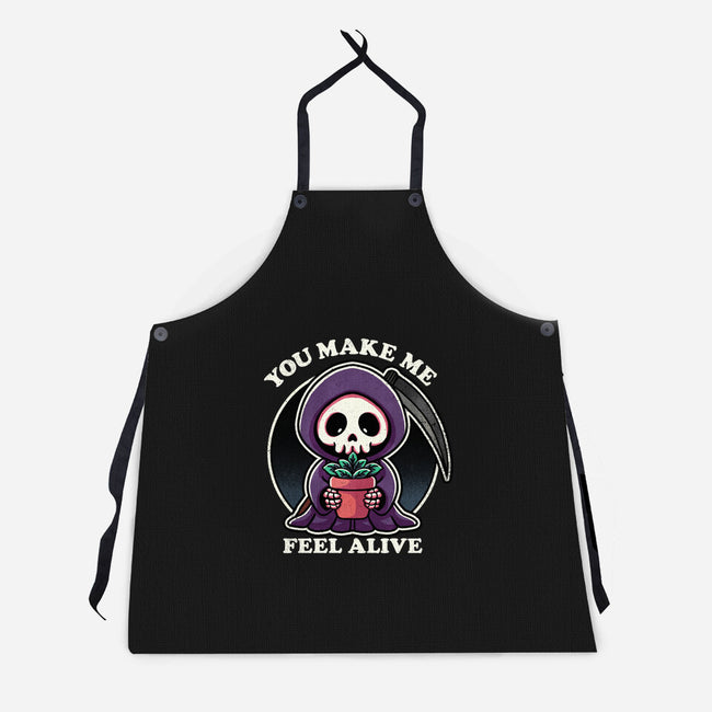 Feeling Alive-Unisex-Kitchen-Apron-fanfreak1