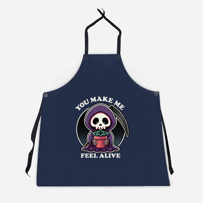 Feeling Alive-Unisex-Kitchen-Apron-fanfreak1