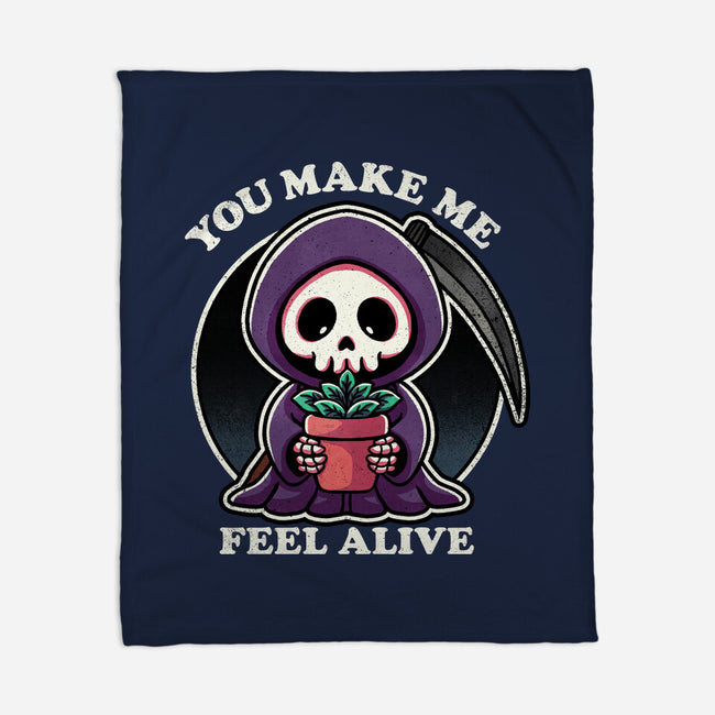 Feeling Alive-None-Fleece-Blanket-fanfreak1