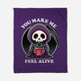 Feeling Alive-None-Fleece-Blanket-fanfreak1