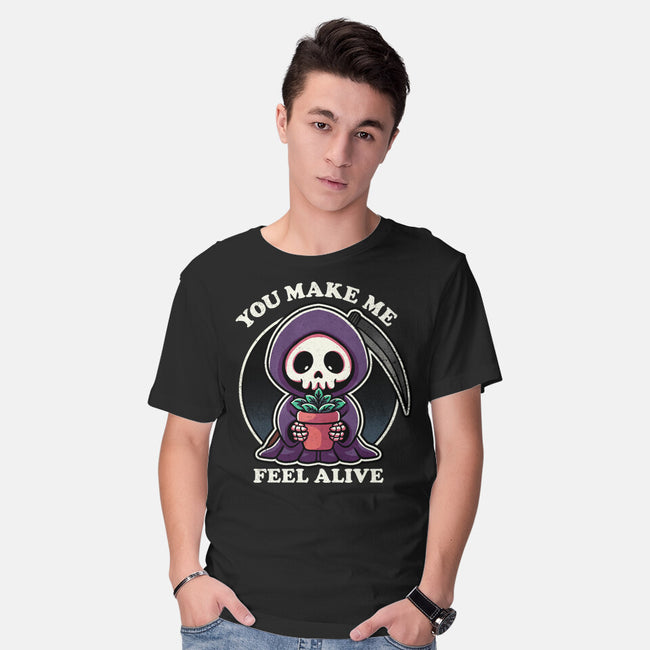 Feeling Alive-Mens-Basic-Tee-fanfreak1