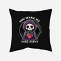 Feeling Alive-None-Removable Cover-Throw Pillow-fanfreak1