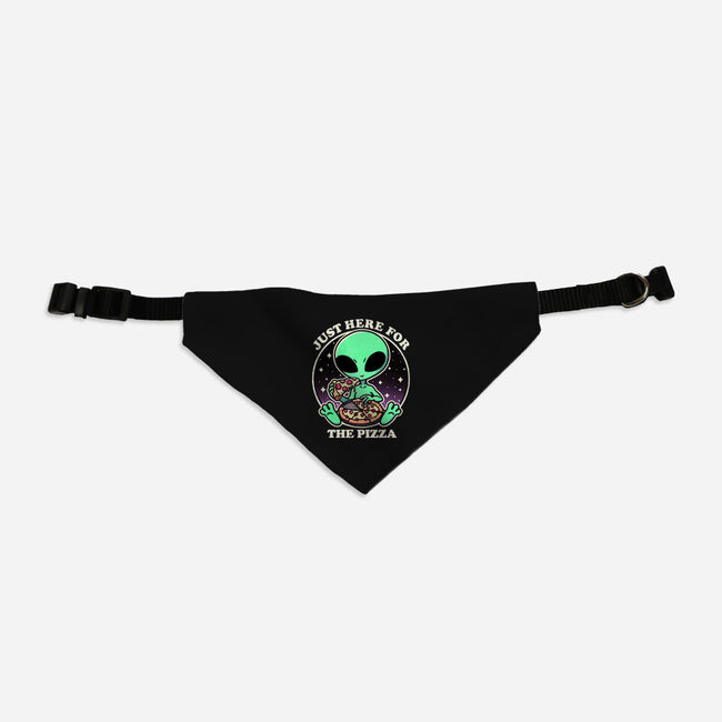 Aliens Love Pizza-Dog-Adjustable-Pet Collar-fanfreak1