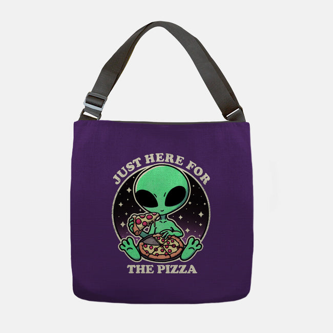 Aliens Love Pizza-None-Adjustable Tote-Bag-fanfreak1