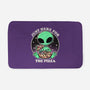 Aliens Love Pizza-None-Memory Foam-Bath Mat-fanfreak1