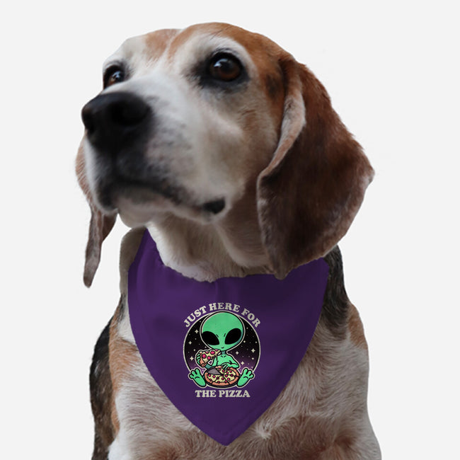 Aliens Love Pizza-Dog-Adjustable-Pet Collar-fanfreak1