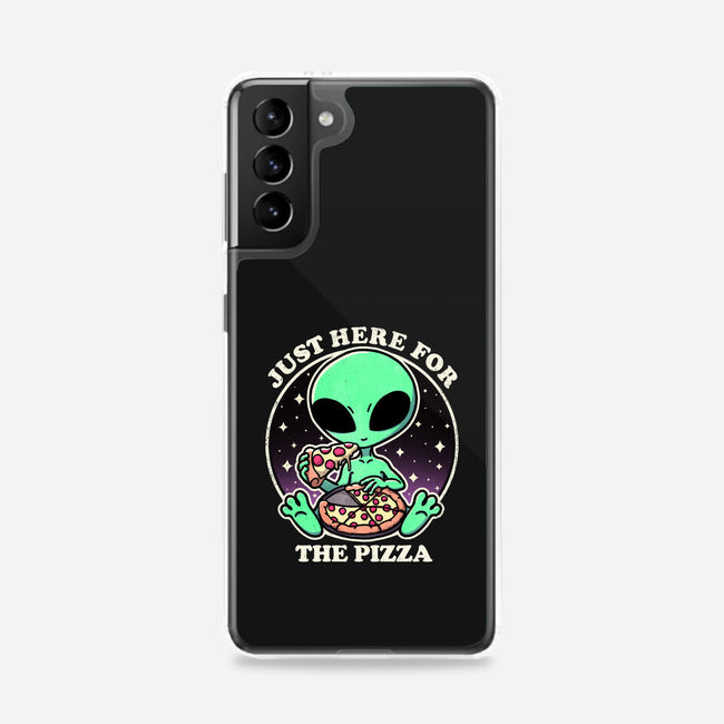 Aliens Love Pizza-Samsung-Snap-Phone Case-fanfreak1