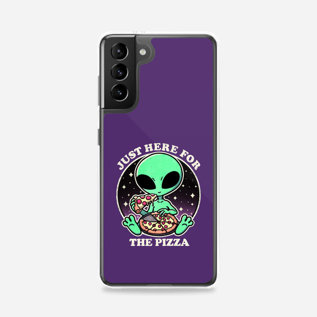 Aliens Love Pizza-Samsung-Snap-Phone Case-fanfreak1