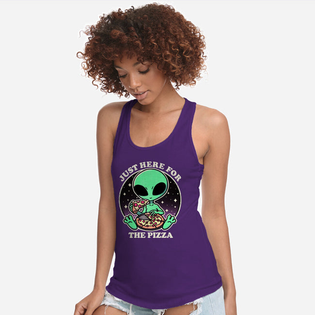 Aliens Love Pizza-Womens-Racerback-Tank-fanfreak1