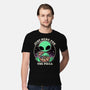 Aliens Love Pizza-Mens-Premium-Tee-fanfreak1