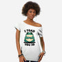 I Toad You So-Womens-Off Shoulder-Tee-fanfreak1