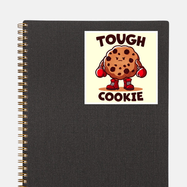 One Tough Cookie-None-Glossy-Sticker-fanfreak1