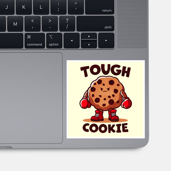 One Tough Cookie-None-Glossy-Sticker-fanfreak1