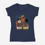 Rad Dad-Womens-V-Neck-Tee-Boggs Nicolas