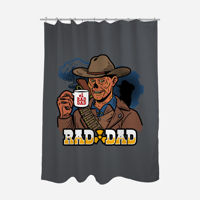 Rad Dad-None-Polyester-Shower Curtain-Boggs Nicolas