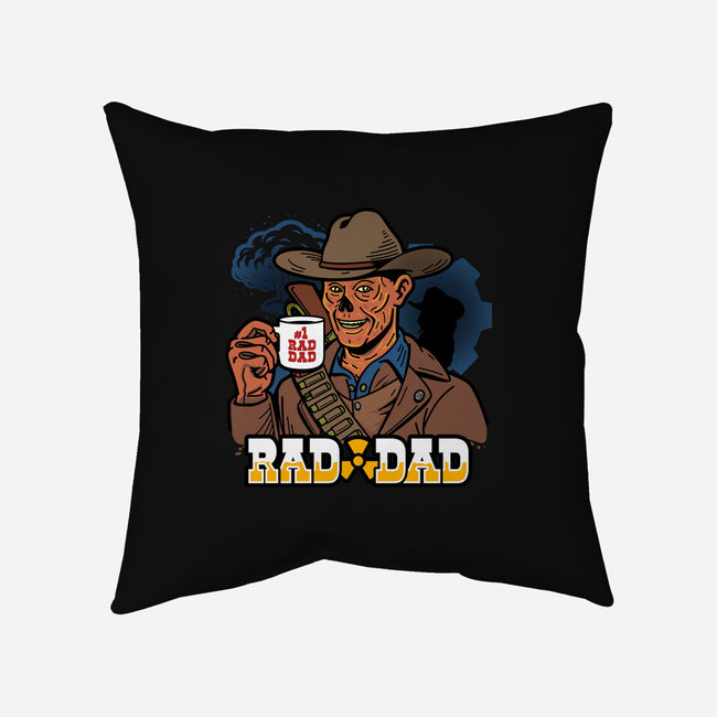 Rad Dad-None-Removable Cover-Throw Pillow-Boggs Nicolas