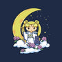 Kokeshi Moon Princess-None-Fleece-Blanket-ellr