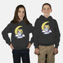 Kokeshi Moon Princess-Youth-Pullover-Sweatshirt-ellr