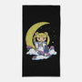 Kokeshi Moon Princess-None-Beach-Towel-ellr